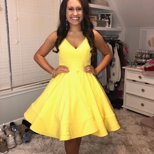 Lemon Yellow dress